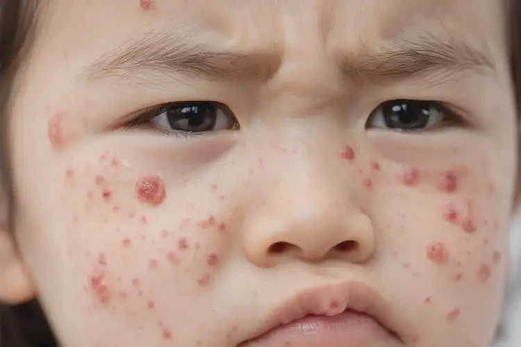 小孩面部长湿疹不管它会自己痊愈吗(图4)