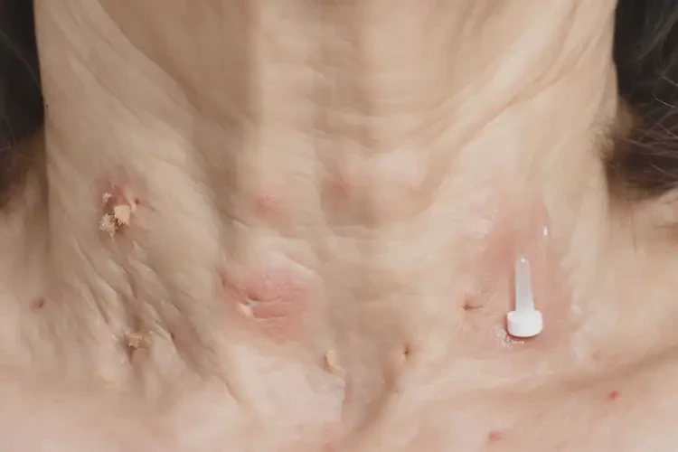 女性脖子有濕疹可以徹底自愈嗎(圖3)