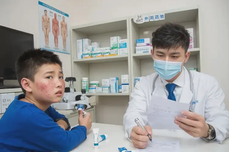 小孩面部长湿疹不管它会自己痊愈吗(图3)