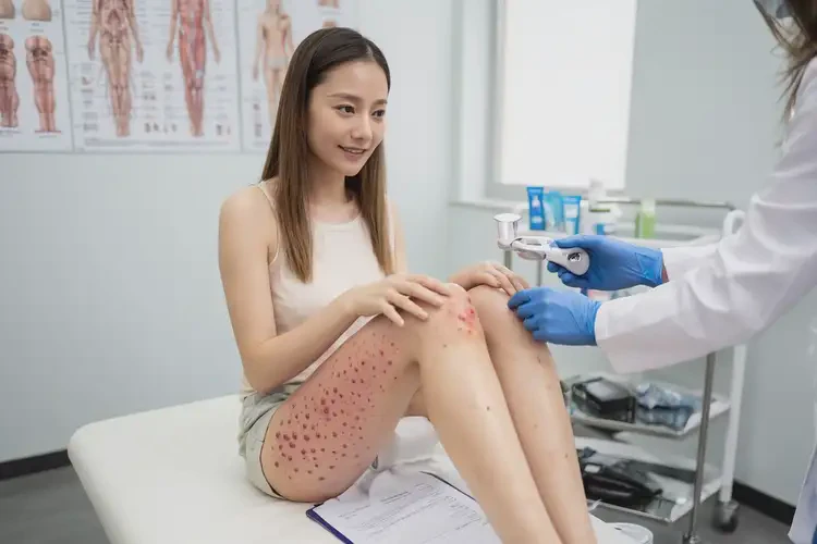 女生大腿上偶爾長濕疹可以徹底自愈嗎(圖4)