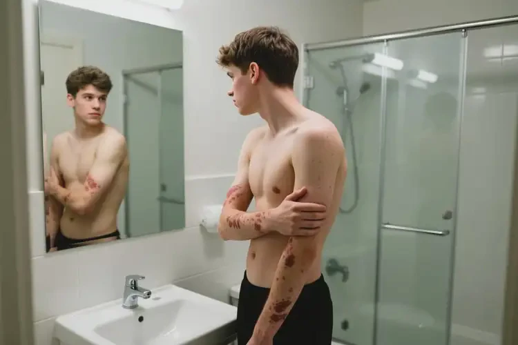 青年人全身經(jīng)常長(zhǎng)濕疹不管它會(huì)自己痊愈嗎(圖1)