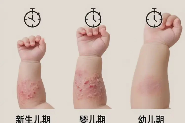 嬰幼兒手臂容易起濕疹可不可以徹底自愈(圖1)
