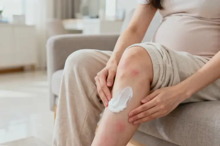 哺乳期媽媽小腿上長(zhǎng)濕疹能徹底自愈嗎(圖3)