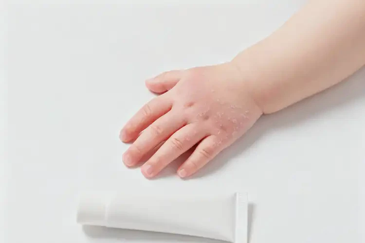 嬰幼兒手上偶爾長濕疹不管它會自己好嗎(圖1)