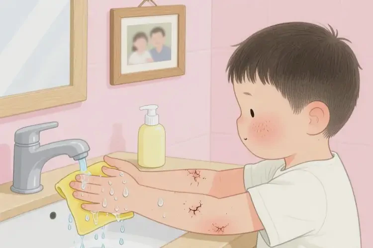 兒童手上出濕疹不管它會自己好嗎(圖2)