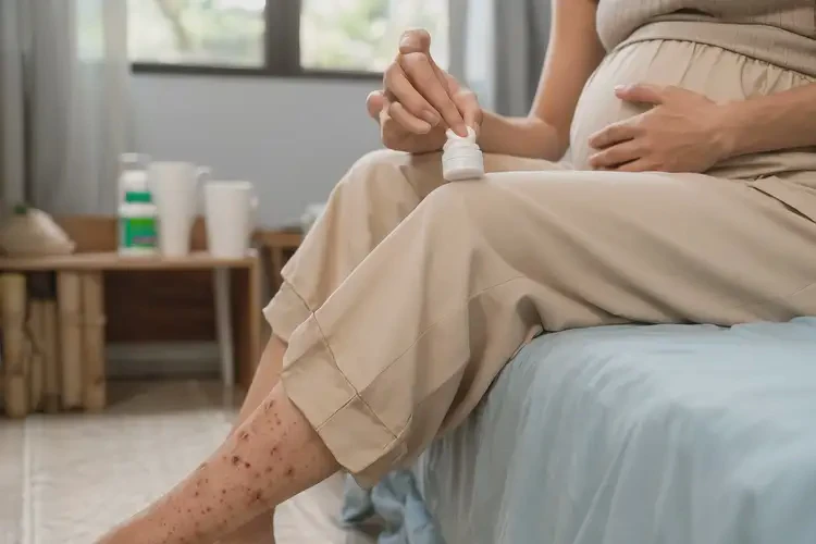 孕婦小腿偶爾起濕疹可不可以徹底自愈(圖3)