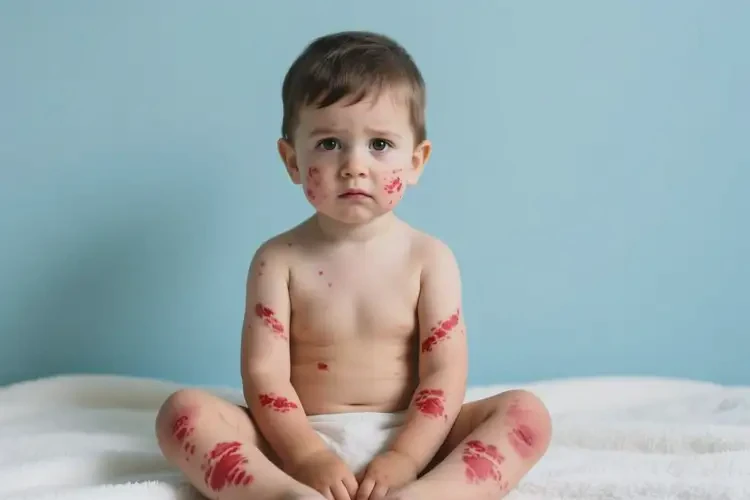 小孩全身容易起濕疹不管它會自己好嗎(圖4)