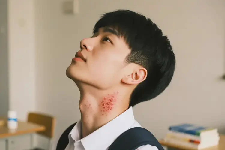 大學(xué)生脖子上經(jīng)常長(zhǎng)濕疹可不可以徹底自愈(圖4)