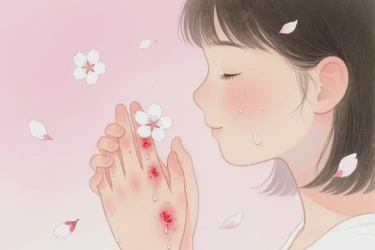 女生手上經(jīng)常起濕疹可以徹底自愈嗎(圖1)