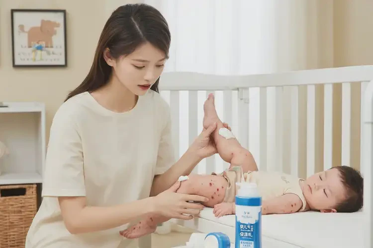 嬰幼兒大腿起濕疹能徹底自愈嗎(圖3)