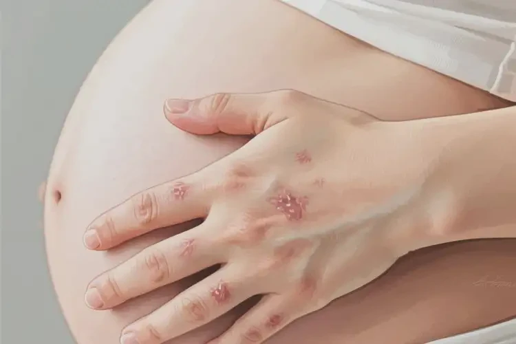 孕婦手上偶爾起濕疹不管它會(huì)自己自愈嗎(圖2)