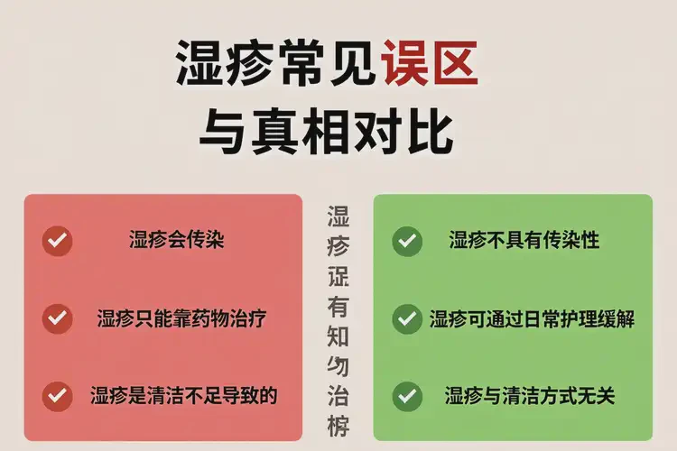 大学生小腿上经常长湿疹可不可以彻底自愈(图1)