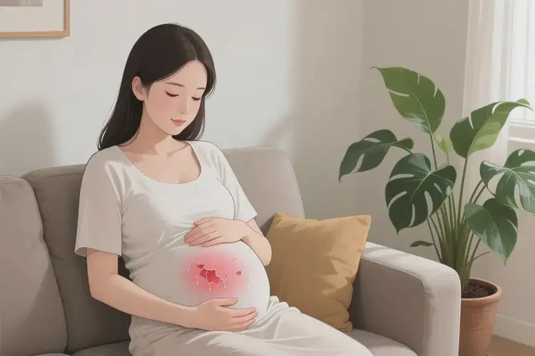 產(chǎn)婦肚子上容易長濕疹可以徹底自愈嗎(圖3)