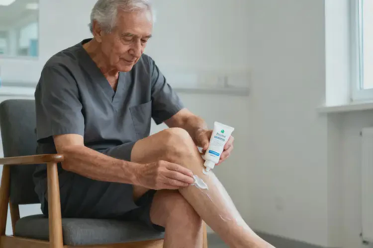 老人小腿上容易長(zhǎng)濕疹不管它會(huì)自己自愈嗎(圖3)