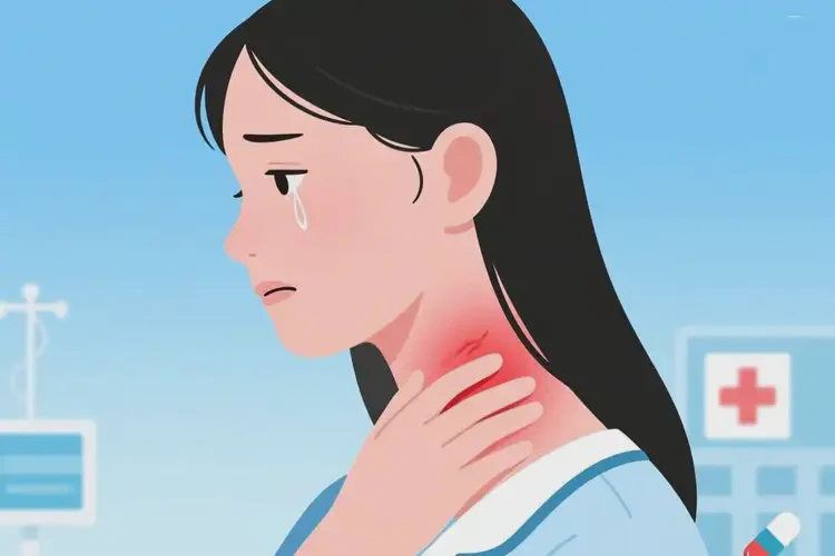 女生脖子上出現(xiàn)濕疹能靠自己自愈嗎(圖4)