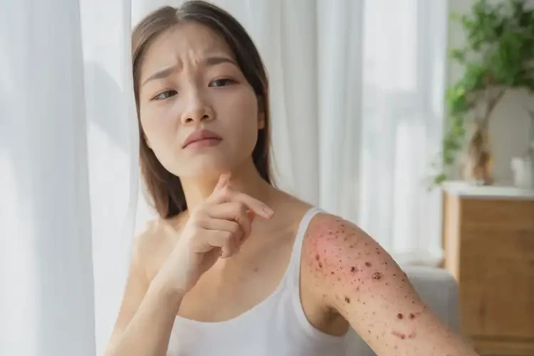 女人四肢长湿疹可不可以彻底自愈(图4)