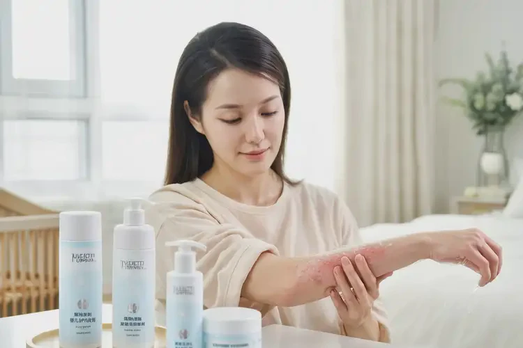 哺乳期媽媽手臂上偶爾起濕疹不管它會自己好嗎(圖2)