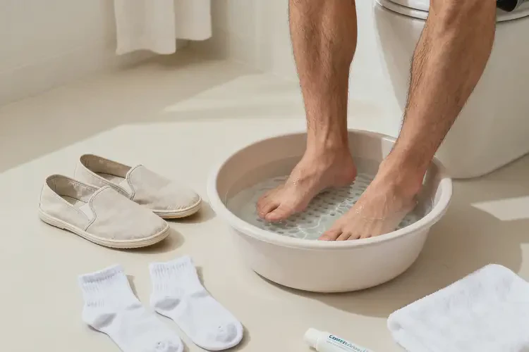 男性腳上偶爾長濕疹能夠徹底治愈嗎(圖4)