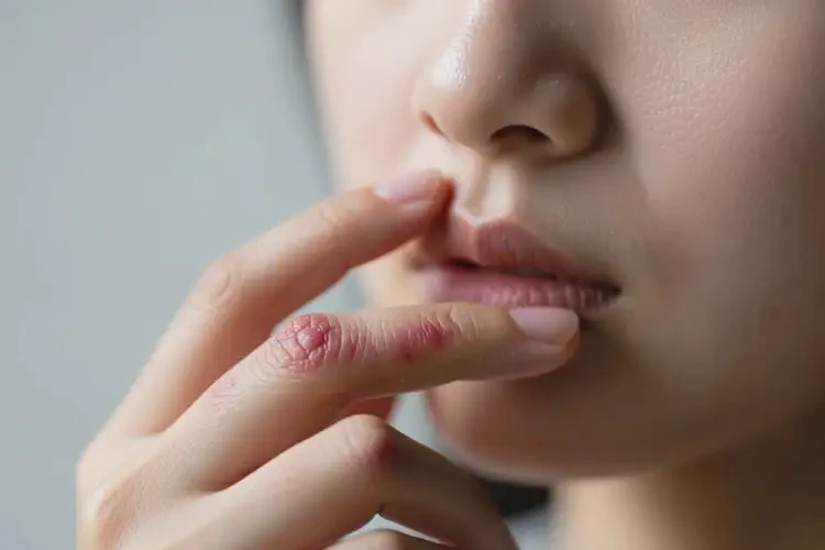 青年人手上出現(xiàn)濕疹能徹底自愈嗎(圖1)