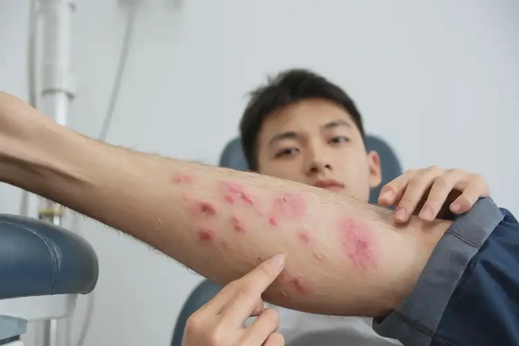 男生小腿有濕疹可以徹底自愈嗎(圖4)