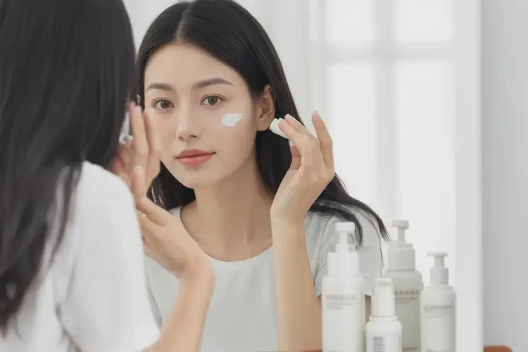 女生臉上出現(xiàn)濕疹不管它會自己痊愈嗎(圖2)