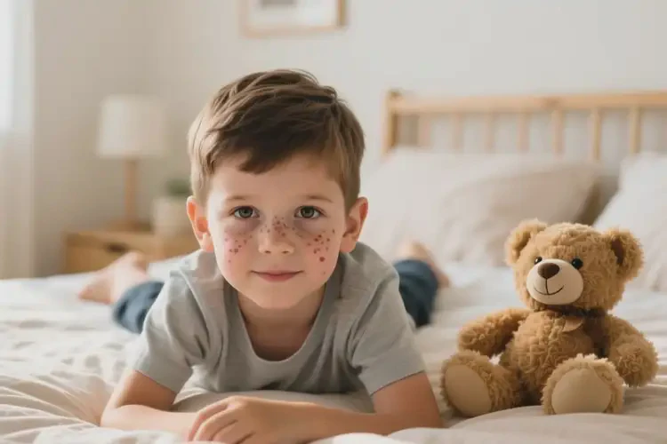 兒童臉上出濕疹能夠徹底治愈嗎(圖2)