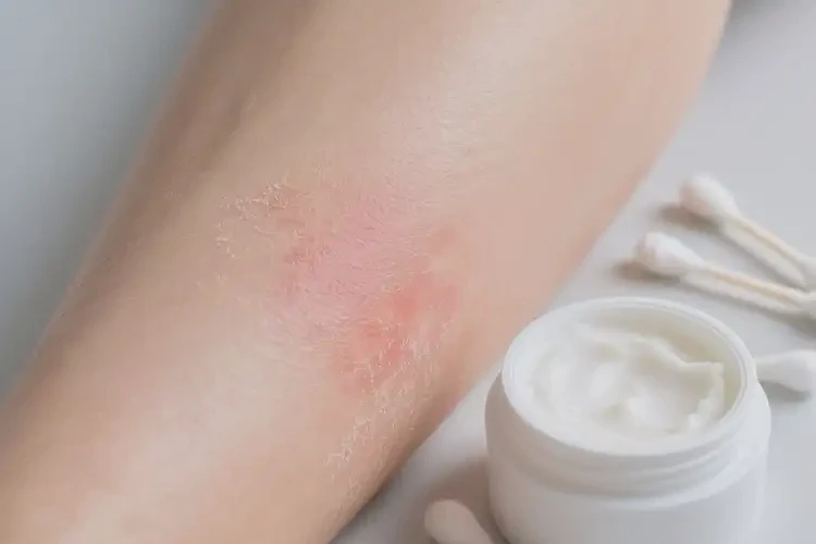 女性小腿上有濕疹可以徹底自愈嗎(圖3)