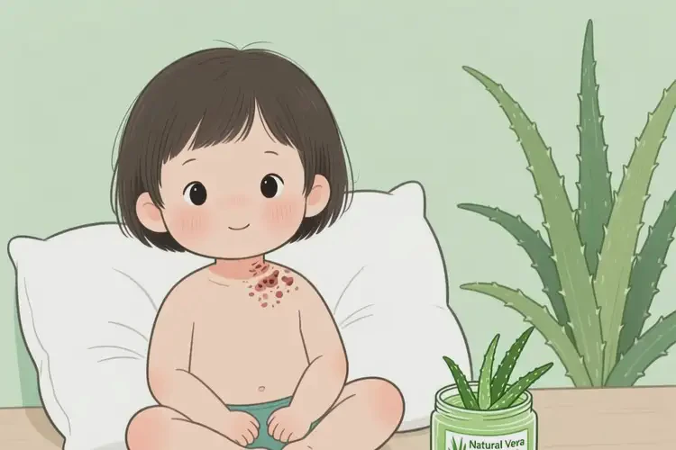 孩子脖子出現(xiàn)濕疹不管它會自己痊愈嗎(圖3)