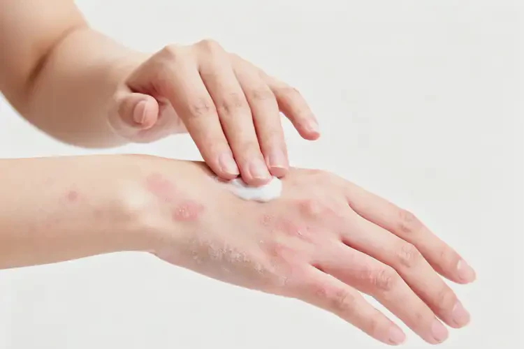 女生手上容易長(zhǎng)濕疹不管它會(huì)自己自愈嗎(圖3)