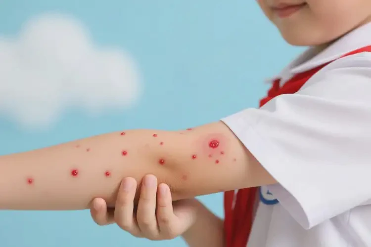 小學生手臂上起濕疹能不能徹底自愈(圖4)