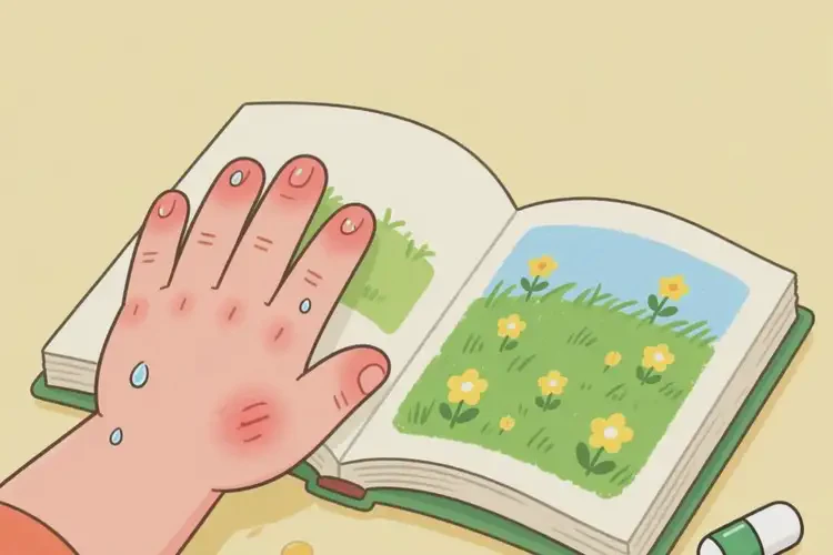 小學生手上經(jīng)常長濕疹不管它會自己好嗎(圖2)