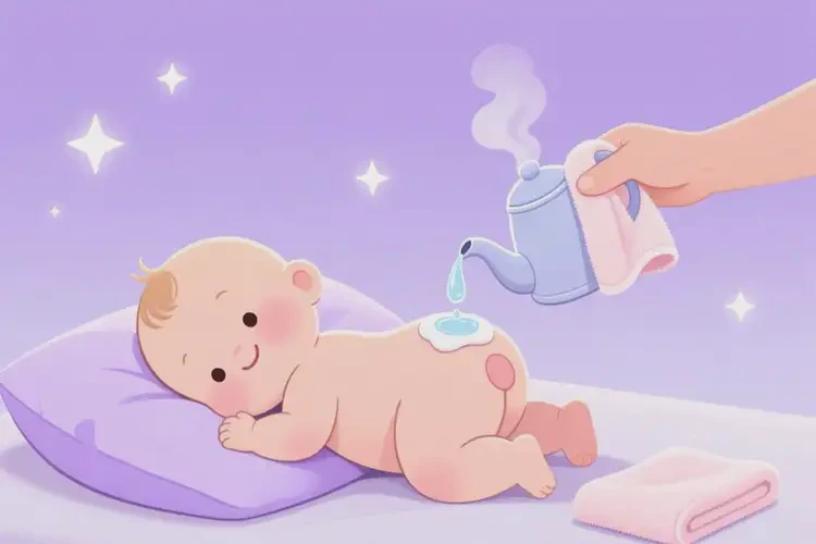 寶寶屁股上容易長濕疹可不可以徹底自愈(圖2)