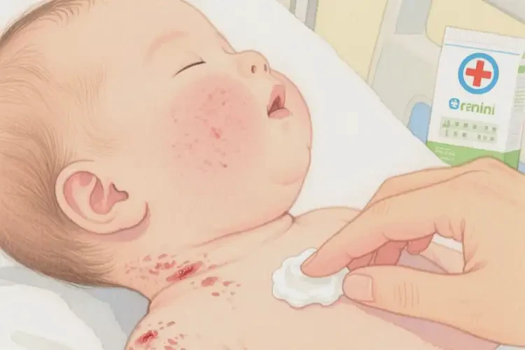 嬰幼兒脖子偶爾長濕疹不管它會自己自愈嗎(圖4)