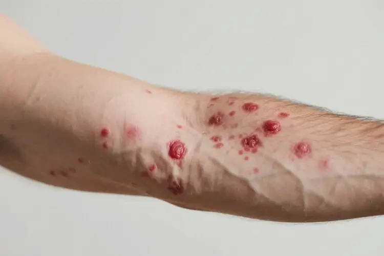 男性身上經(jīng)常長濕疹不管它會自己痊愈嗎(圖4)