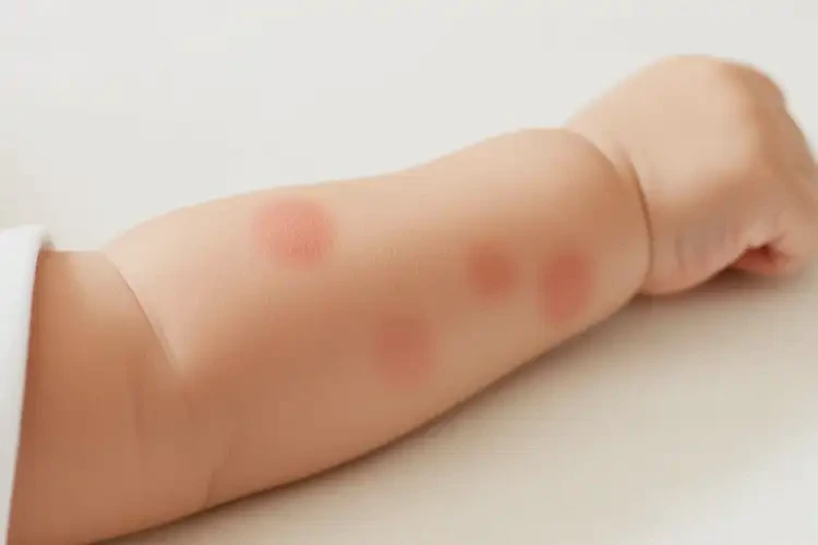 寶寶手臂偶爾長(zhǎng)濕疹不管它會(huì)自己自愈嗎(圖2)