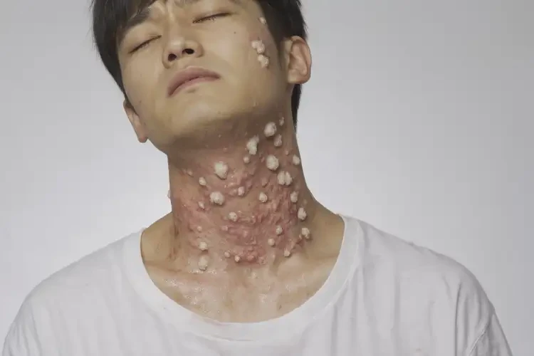 男生脖子容易起湿疹能靠自己自愈吗(图2)