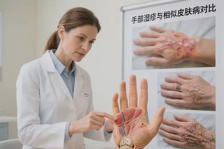 小學(xué)生手上出現(xiàn)濕疹可以徹底自愈嗎(圖2)