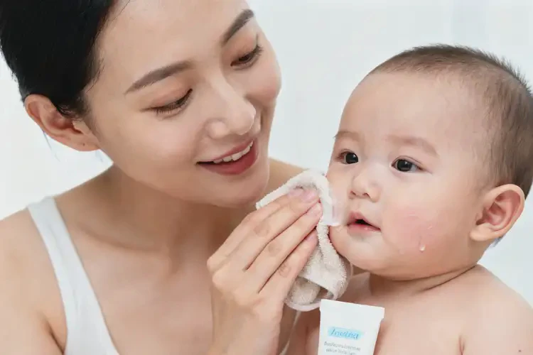 小兒臉上起濕疹能靠自己自愈嗎(圖2)