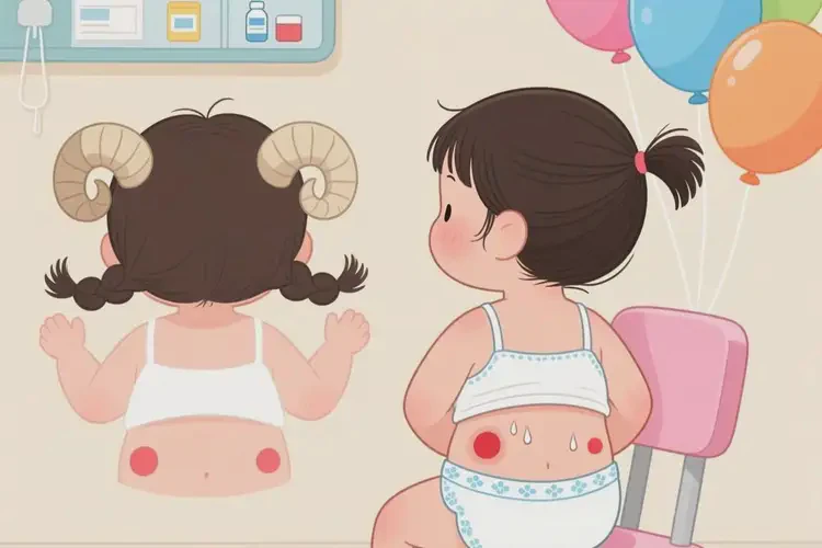 兒童肚子經(jīng)常起濕疹不管它會(huì)自己痊愈嗎(圖3)