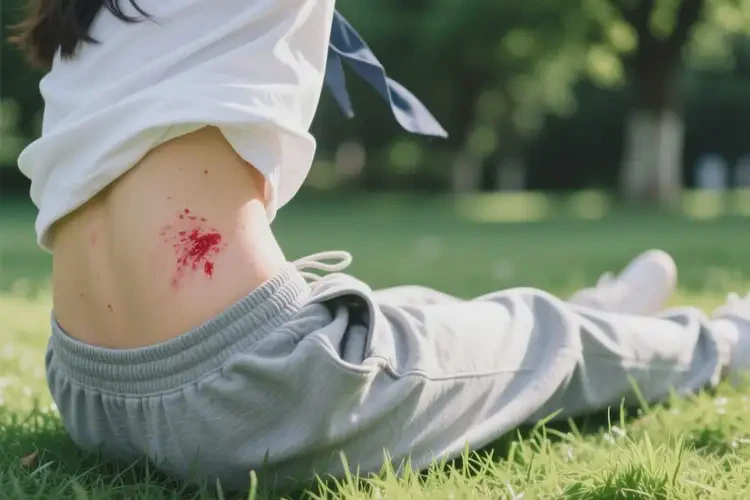 大學(xué)生屁股上有濕疹不管它會(huì)自己自愈嗎(圖1)