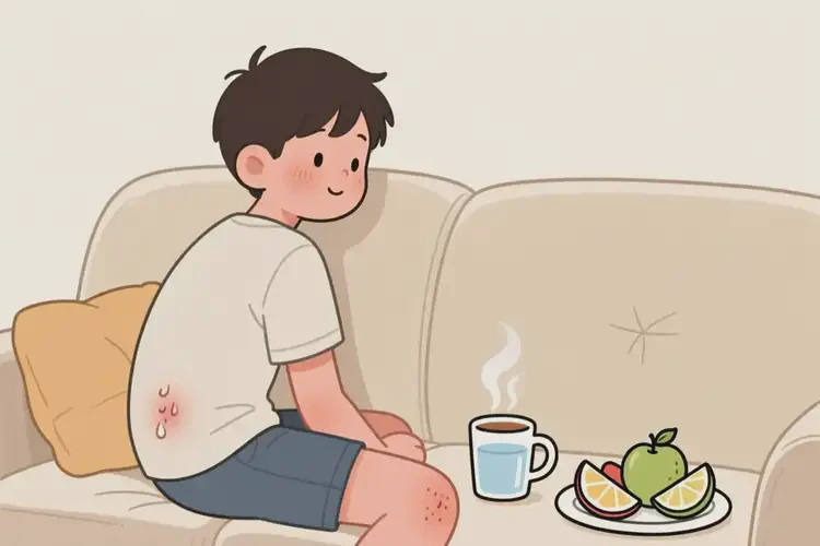 青少年屁股出現(xiàn)濕疹可以徹底自愈嗎(圖1)