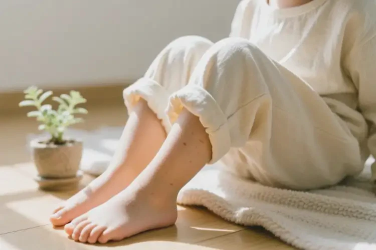 小孩小腿經(jīng)常長濕疹能夠徹底治愈嗎(圖4)