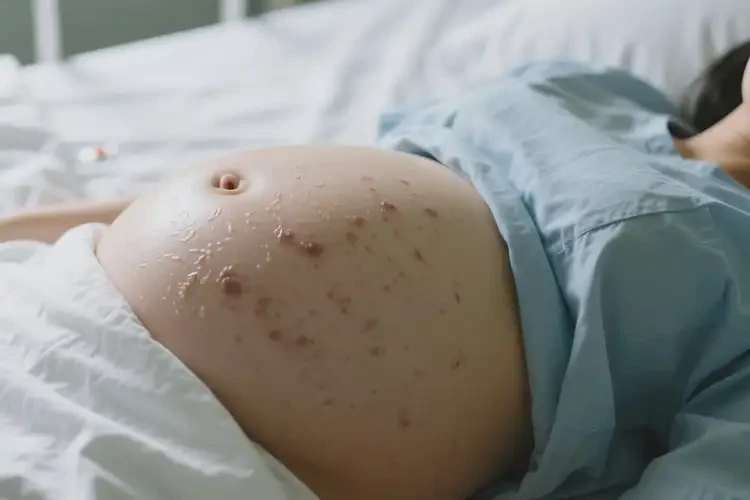 孕妇肚子出湿疹可以彻底自愈吗(图2)