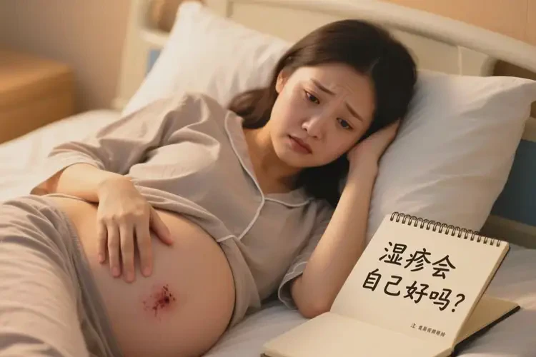 產(chǎn)婦屁股容易長(zhǎng)濕疹不管它會(huì)自己痊愈嗎(圖1)