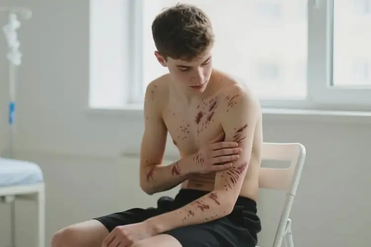 青年人全身有濕疹不管它會(huì)自己好嗎(圖4)