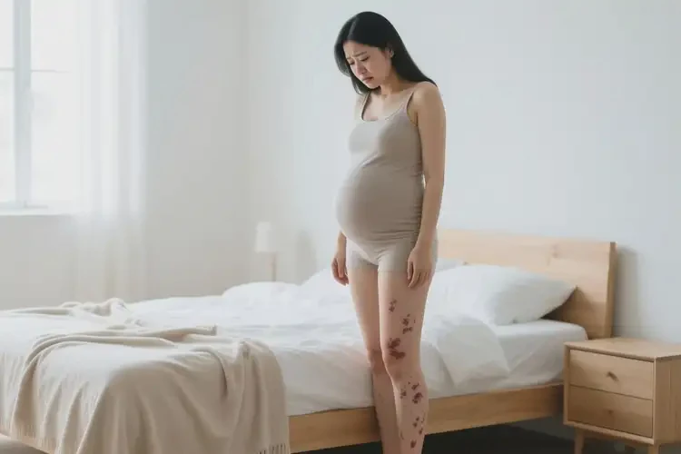 孕婦大腿上偶爾起濕疹可以徹底自愈嗎(圖2)