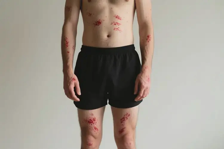 男性全身出現(xiàn)濕疹能靠自己自愈嗎(圖1)