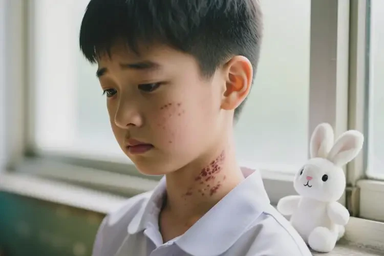 中學(xué)生脖子經(jīng)常長濕疹能徹底自愈嗎(圖3)