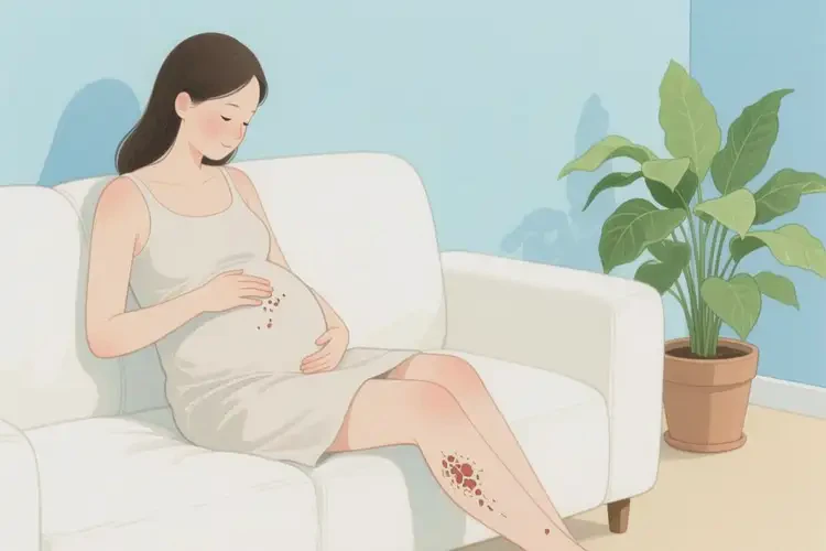 孕婦小腿出現(xiàn)濕疹能徹底自愈嗎(圖4)