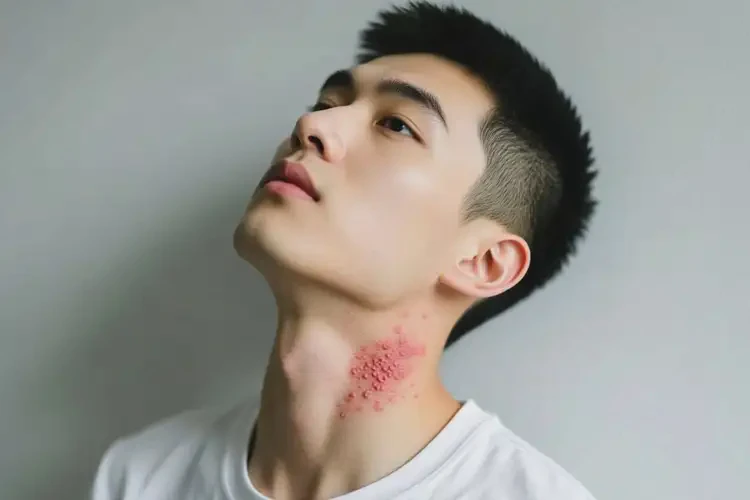 青年人脖子上有濕疹可不可以徹底自愈(圖4)